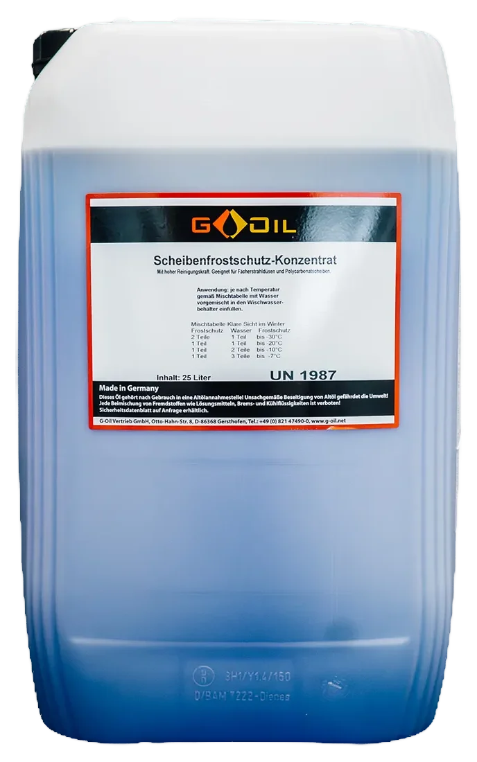 G-Oil Scheibenfrostschutz Fertigmischung für klare Sicht im Winter