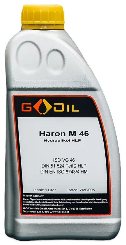 G-Oil Haron M 46 Hydrauliköl HLP für Industrieanlagen und Maschinen