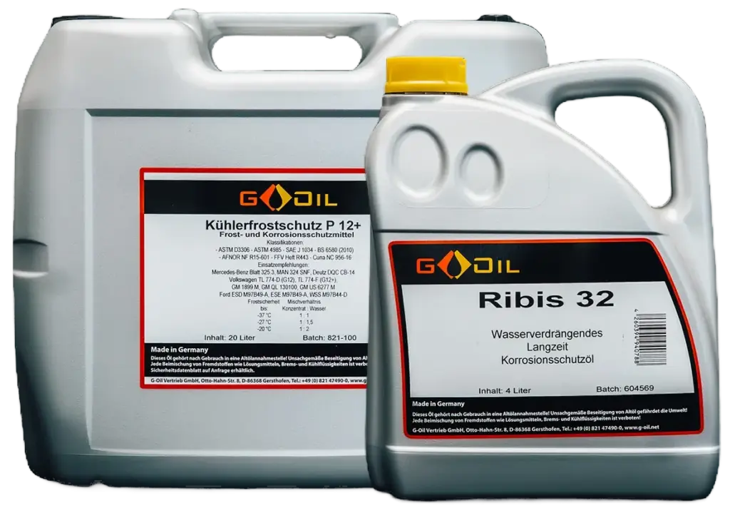 G-Oil Ribis 32 Wasserverdrängendes Korrosionsschutzöl im 4 Liter Kanister